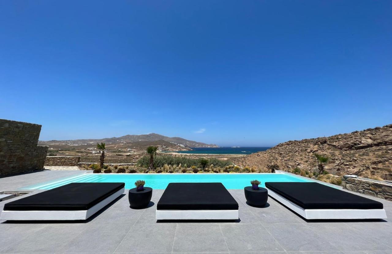 Black And White Villas Ftelia - Mykonos Mykonos Town エクステリア 写真
