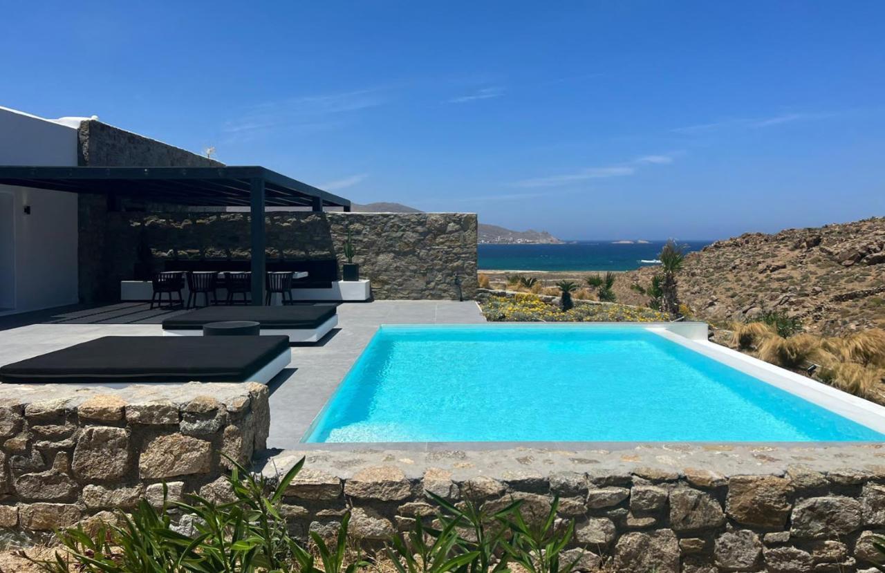 Black And White Villas Ftelia - Mykonos Mykonos Town エクステリア 写真
