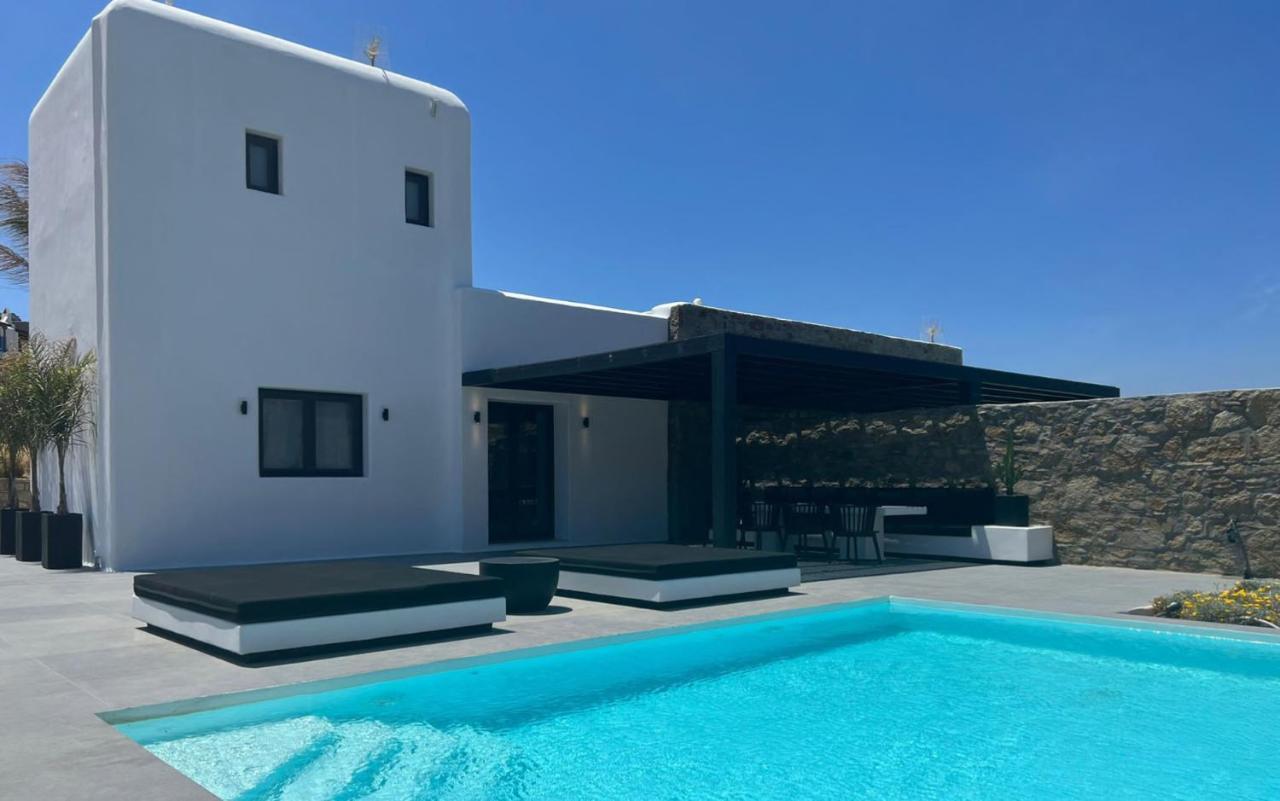 Black And White Villas Ftelia - Mykonos Mykonos Town エクステリア 写真