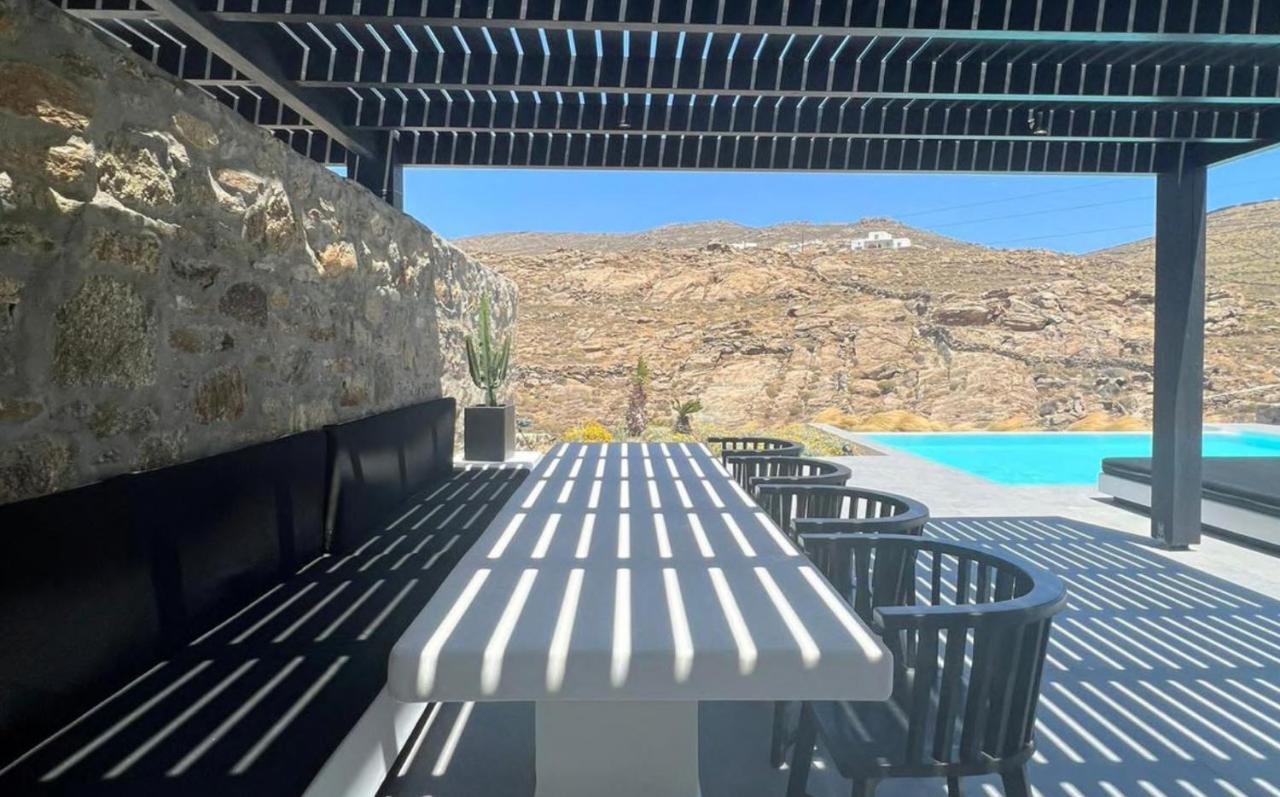 Black And White Villas Ftelia - Mykonos Mykonos Town エクステリア 写真