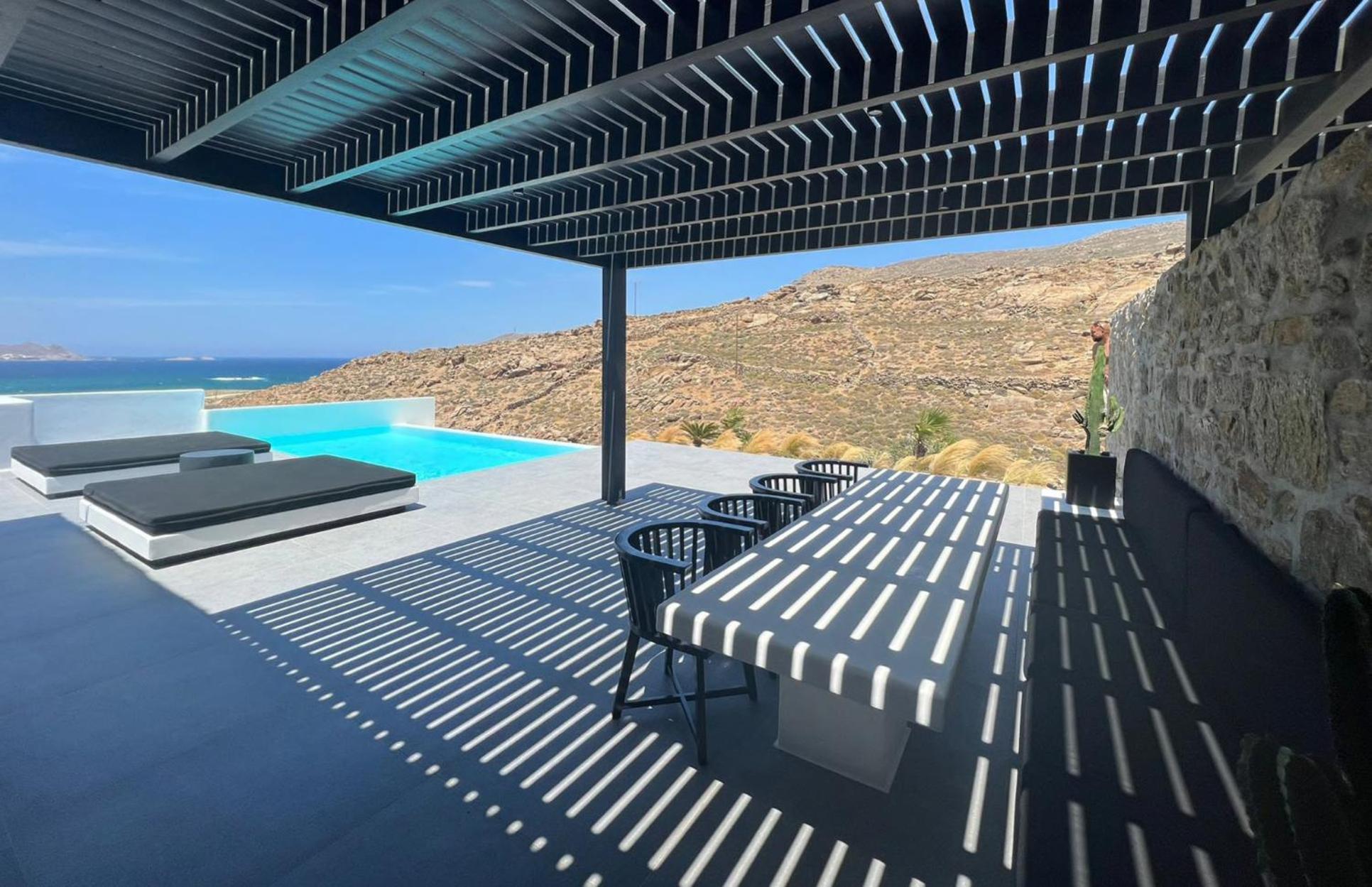 Black And White Villas Ftelia - Mykonos Mykonos Town エクステリア 写真