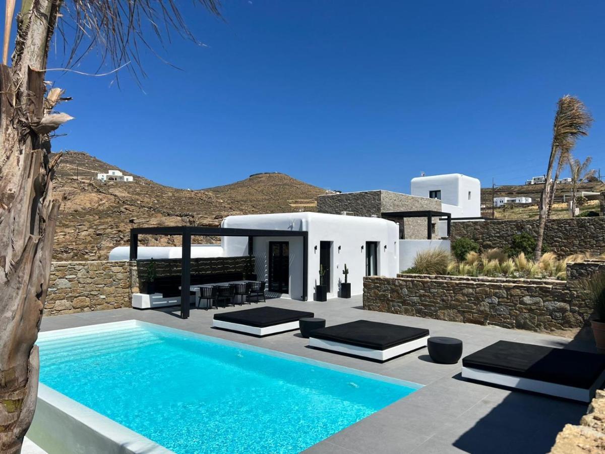 Black And White Villas Ftelia - Mykonos Mykonos Town エクステリア 写真
