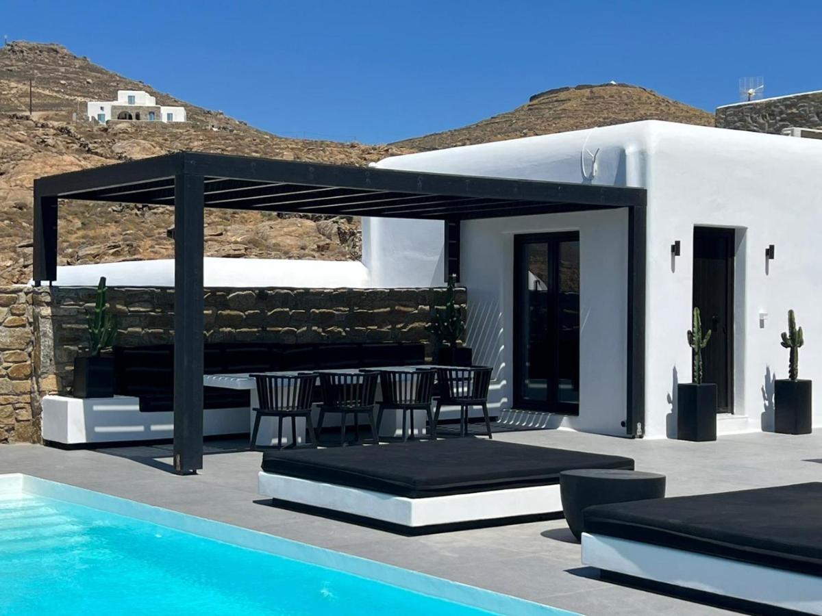 Black And White Villas Ftelia - Mykonos Mykonos Town エクステリア 写真