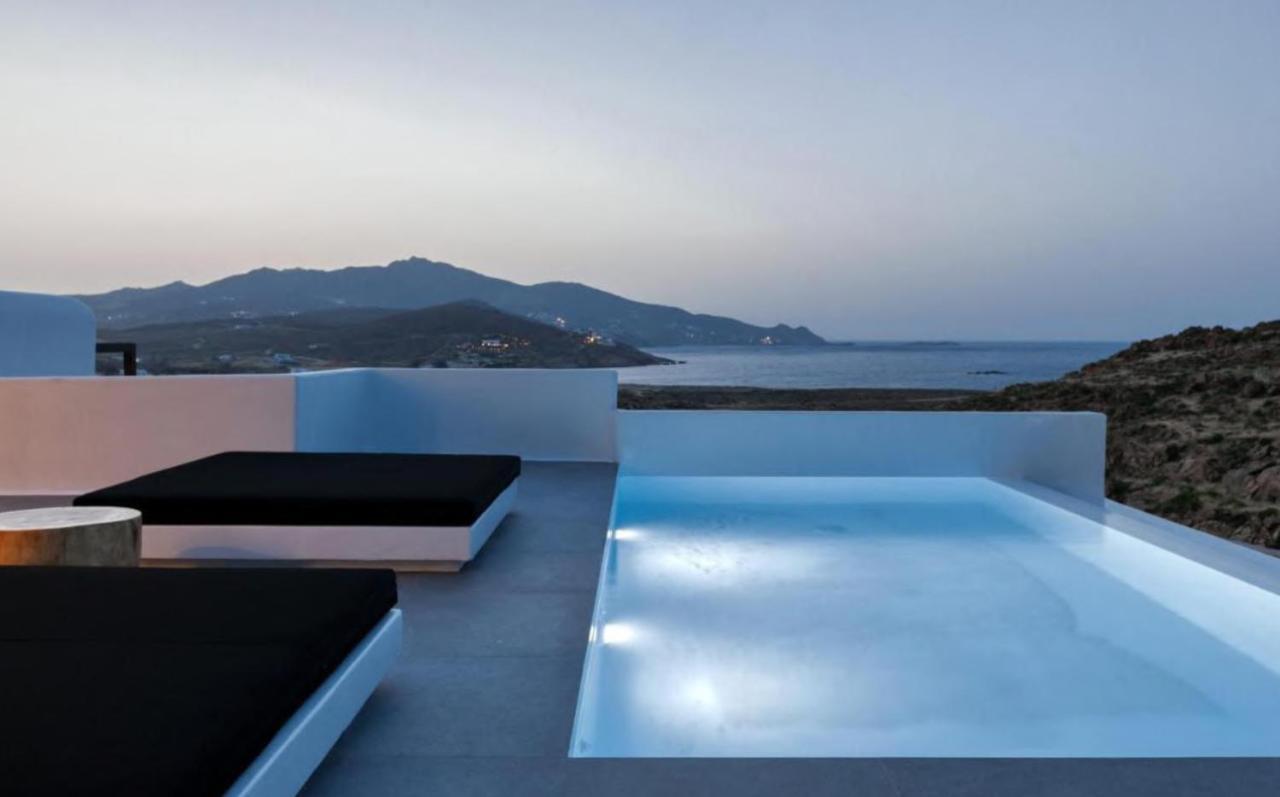 Black And White Villas Ftelia - Mykonos Mykonos Town エクステリア 写真
