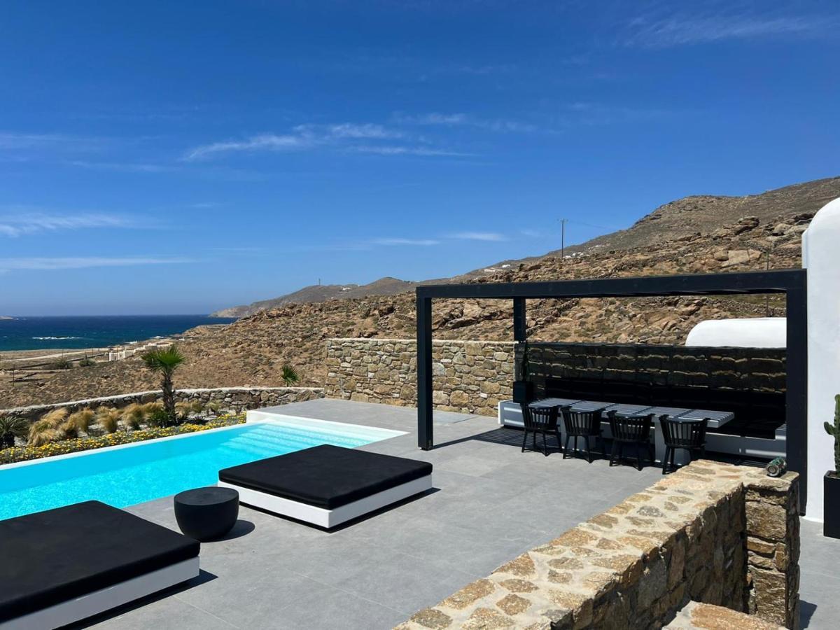 Black And White Villas Ftelia - Mykonos Mykonos Town エクステリア 写真