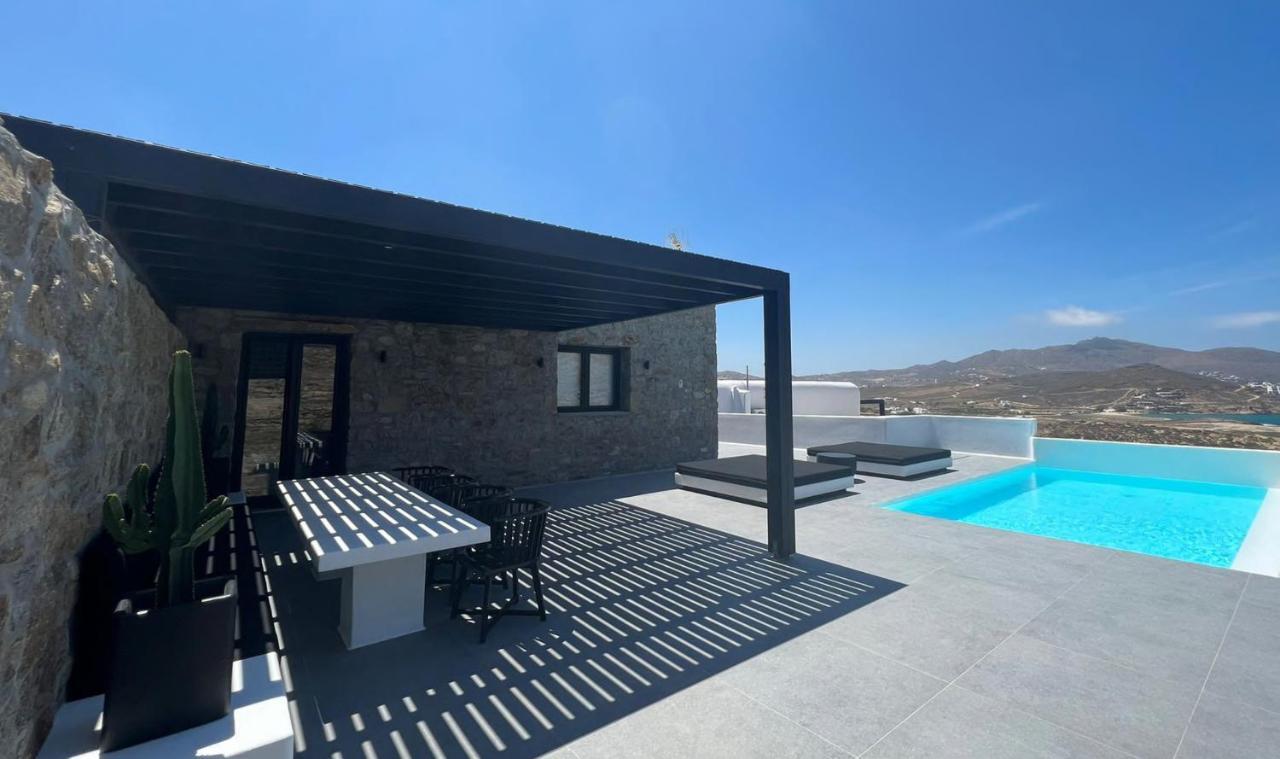 Black And White Villas Ftelia - Mykonos Mykonos Town エクステリア 写真