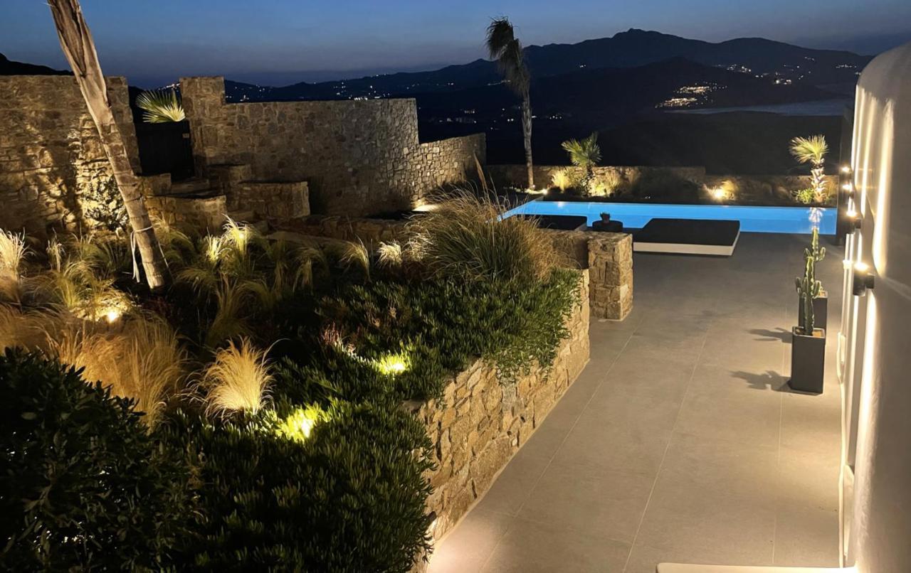 Black And White Villas Ftelia - Mykonos Mykonos Town エクステリア 写真