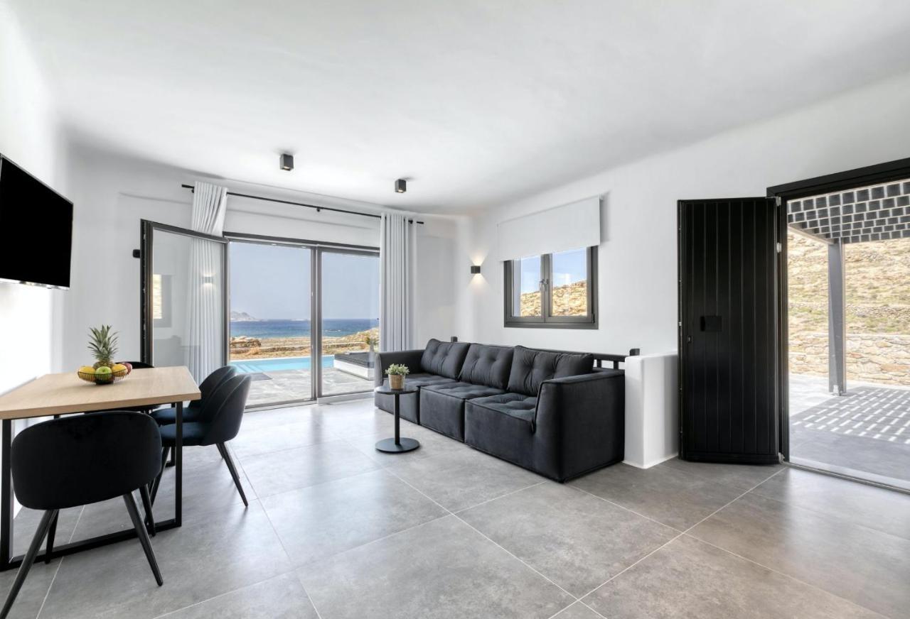 Black And White Villas Ftelia - Mykonos Mykonos Town エクステリア 写真