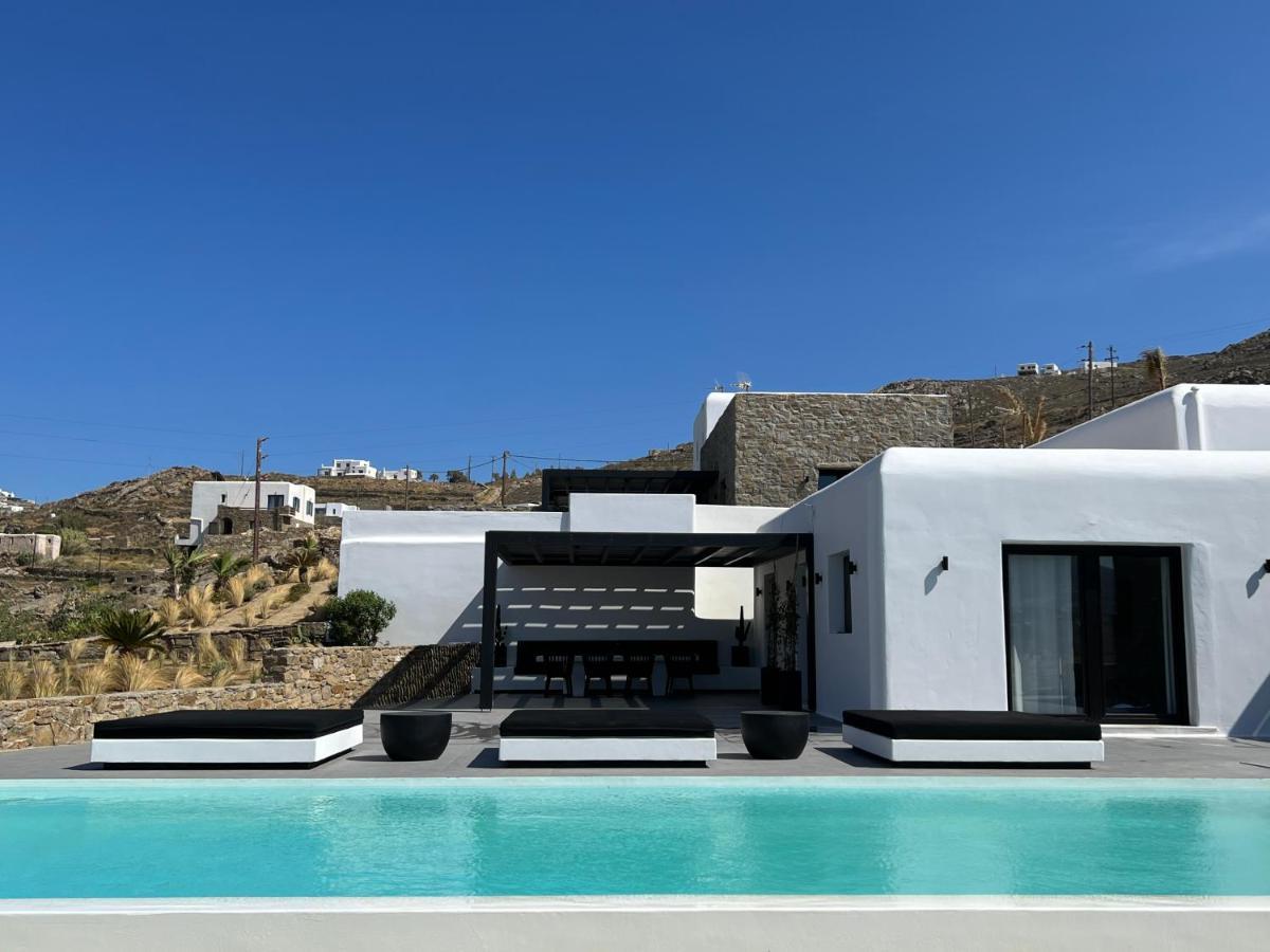 Black And White Villas Ftelia - Mykonos Mykonos Town エクステリア 写真