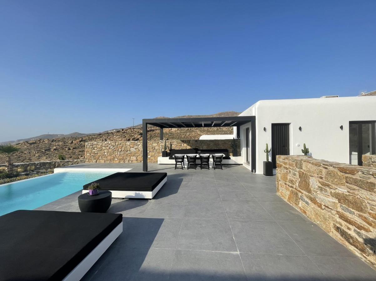 Black And White Villas Ftelia - Mykonos Mykonos Town エクステリア 写真