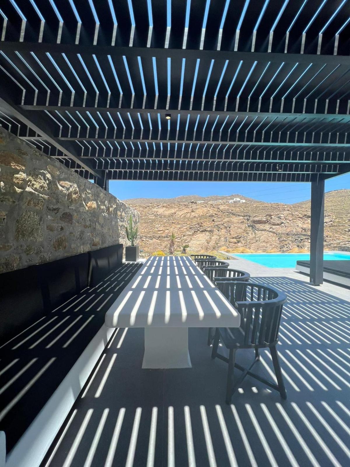 Black And White Villas Ftelia - Mykonos Mykonos Town エクステリア 写真