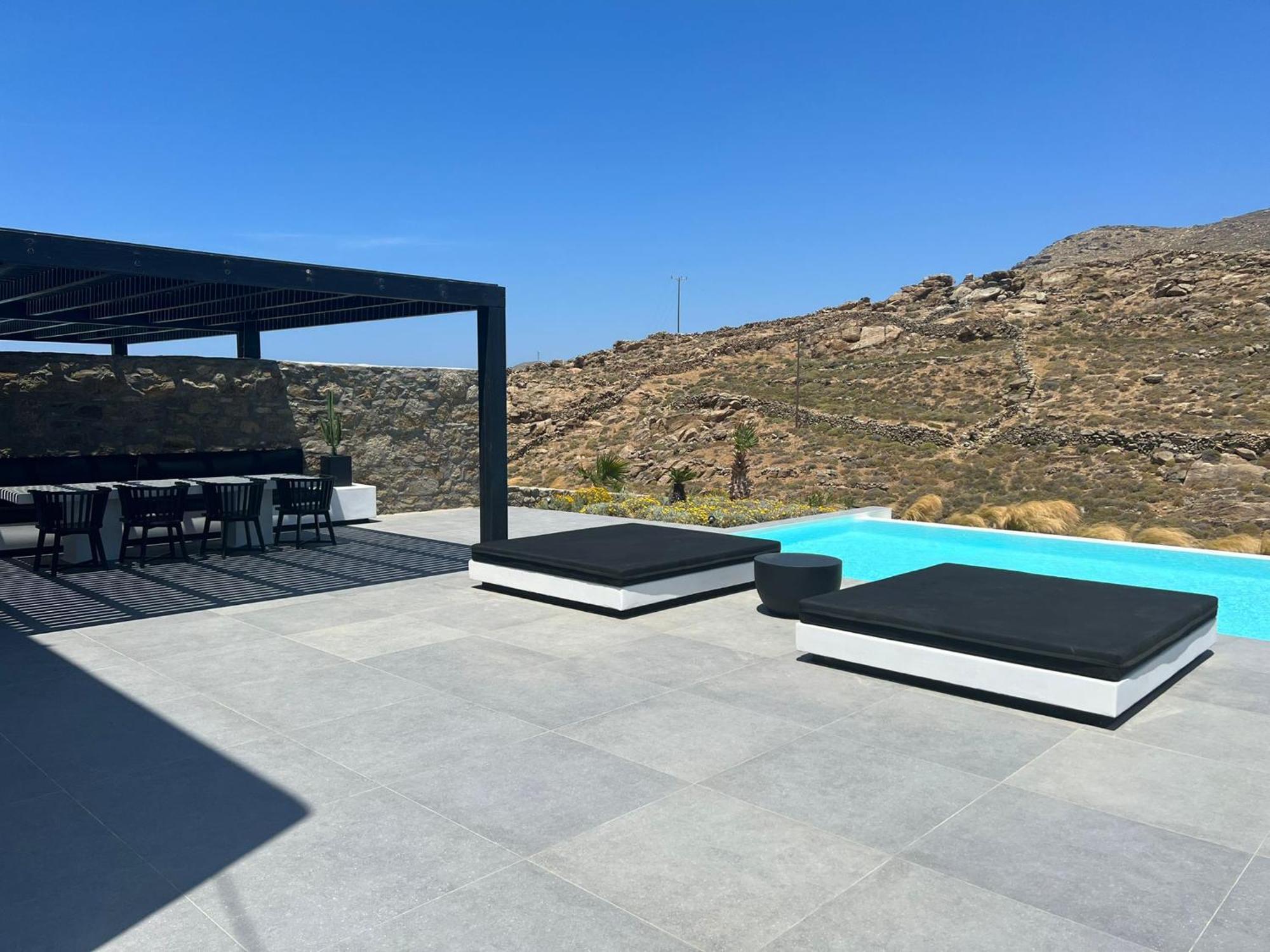Black And White Villas Ftelia - Mykonos Mykonos Town エクステリア 写真
