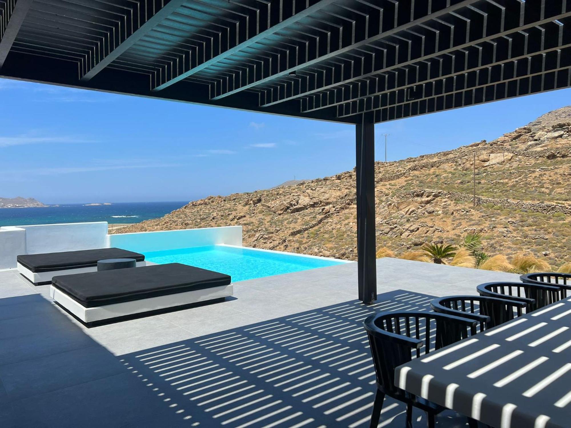 Black And White Villas Ftelia - Mykonos Mykonos Town エクステリア 写真